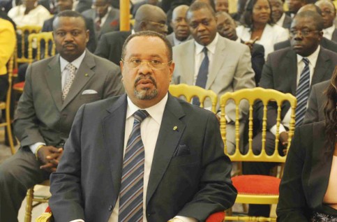 Guy-Bertrand Mapangou, nouveau ministre de l’Intérieur, président en exercice du CNC.  © Gabonreview/Steve Jordan