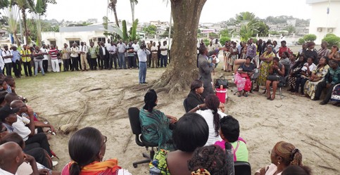 Un moment de l’assemblée générale de l’Aresga le 19 novembre 2014. © Gabonreview