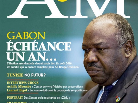 Ali Bongo en couverture d’AM. © D.R.