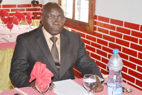 Georges Bruno Ngoussi, le 24 janvier 2015 à Libreville. © Gabonreview