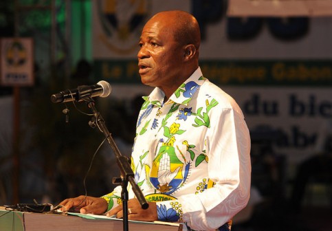 Faustin Boukoubi, le 14 mars 2015 au Jardin Botanique de Libreville. © DCP-Gabon