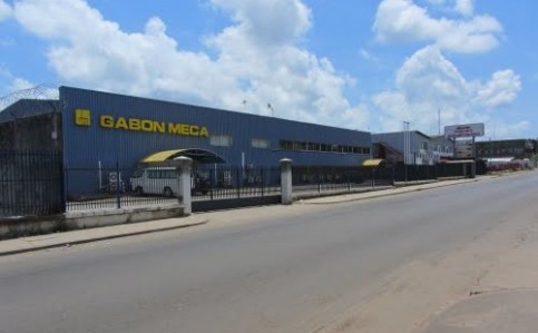 Gabon Meca dans la zone industrielle d'Oloumi, Libreville, Gabon