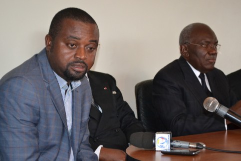  Gérard Ella Nguema, le 23 avril 2015. © Gabonreview