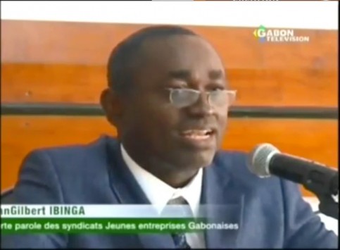 Gilbert Ibinga. © Capture d’écran Gabon Télévision/Gabonreview