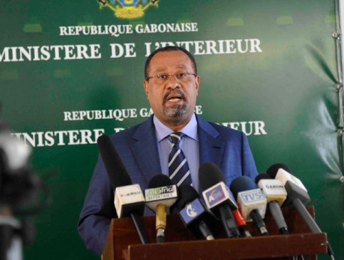 Guy-Bertrand Mapangou, ministre de l’Intérieur et de la Sécurité publique (image d’archive). © Gabonreview/Steve Jordan