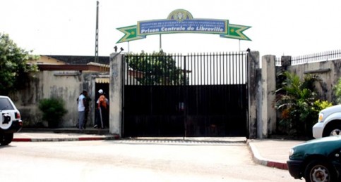Entrée de la prison de Libreville