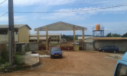 Le lycée Diba-Diba vide d’élève, le 30 septembre 2014. © DR