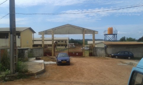 Le lycée Diba-Diba vide d’élève, le 30 septembre 2014. © DR