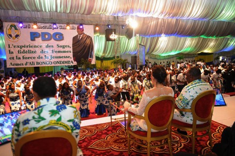 Un moment de la célébration du 47e anniversaire du PDG. © DCP-Gabon