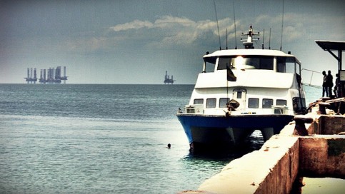 Une petite vue du quai de Port-Gentil. ©kentucky4life