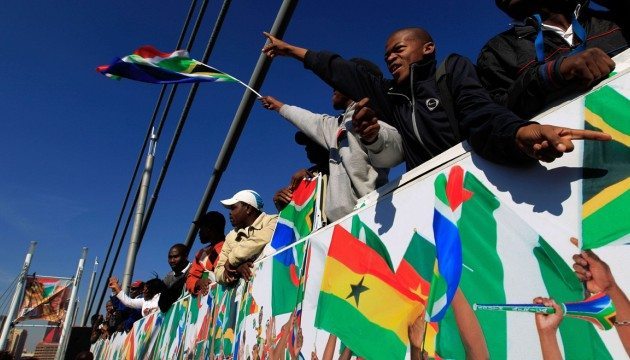 La Coupe du monde de football avait attiré nombre de touristes en Afrique du sud en 2010. (Hassan Ammar/AP/SIPA)