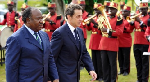 Ali Bongo et Nicolas Sarkozy