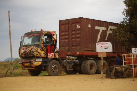 Camion au Gabon