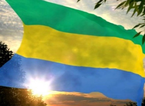drapeau-gabon