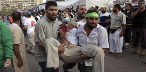 Les affrontements ont fait des dizaines de morts parmi les manifestants. (Khalil Hamra/AP/SIPA)