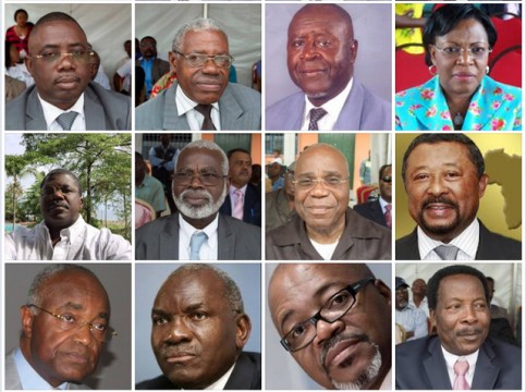 Capture d’écran d’un album de la page Facebook «Le Front-Gabon»  © Gabonreview