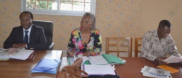 Vue du directoire de la réunion vainement convoquée visant à  »accabler » Moukagni Iwangou