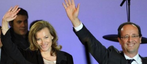 François Hollande s'est exprimé place de la Bastille devant une foule en liesse, où il a remercié les Français. | AFP/FRANCK FIFE