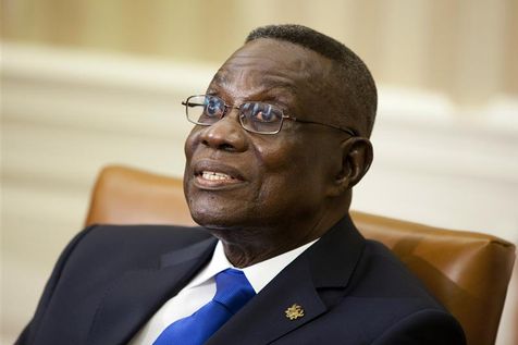 John Evans Atta Mills le 8 mars 2012. (Photo Joshua Roberts. Reuters)