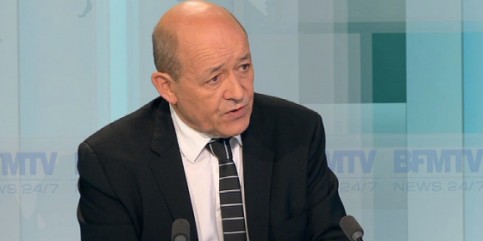 Jean-Yves le Drian, ministre français de la Défense.