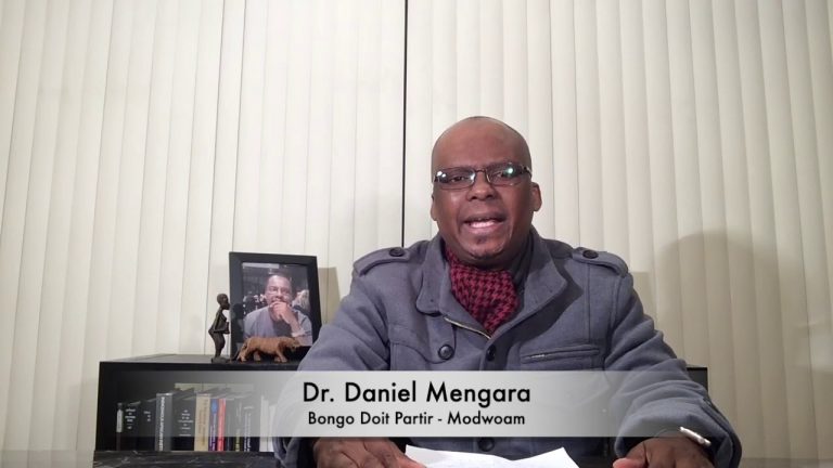 Dr. Daniel Mengara: « Refusons la Réconciliation, Choisissons la Rupture »