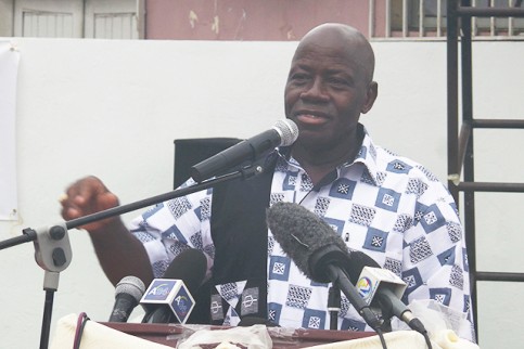 Michel Menga, le 27 juillet 2015 à Libreville. © Gabonreview