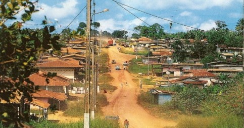 Ville de Mitzic, nord Gabon dans le Woleu- Ntem