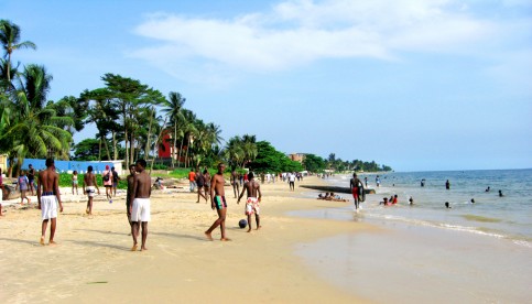 Une plage de Libreville