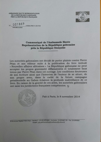 plainte_ambassade_gabon_contre_pean
