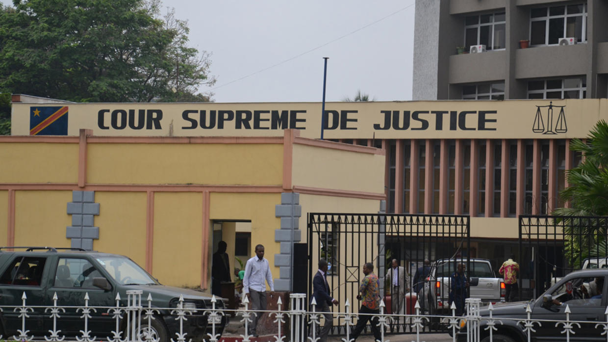 La Cour suprême de justice à Kinshasa en RDC. RFI/Habibou Bangré
