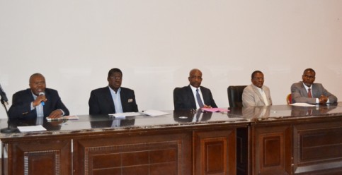 Des souverainistes, le 11 juillet 2015 à Libreville. © Gabonreview