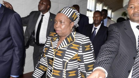 Nkosazana Dlamini-Zuma, le 15 octobre 2012 à Addis-Abeba. REUTERS/Tiksa Negeri